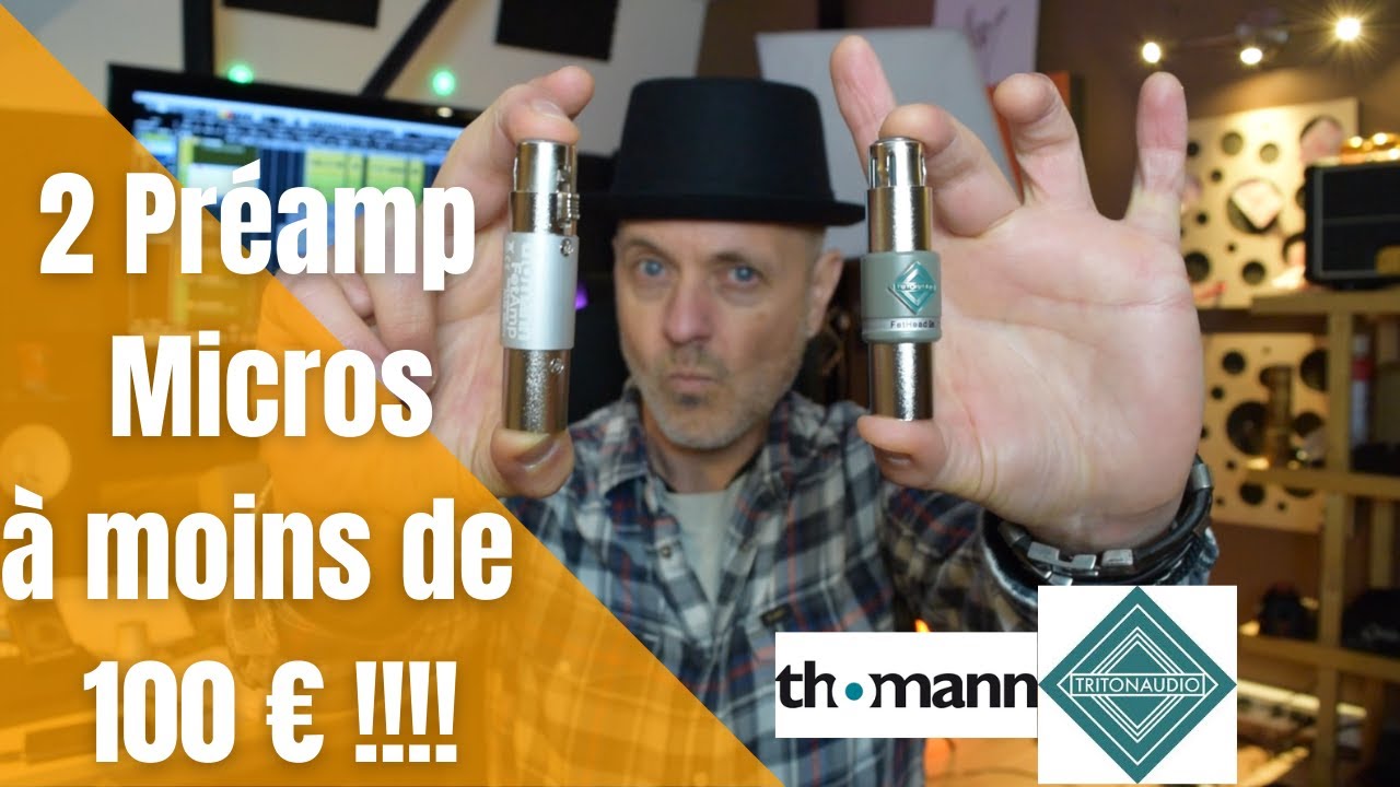 2 Preamp Micros à moins de 100€ !!
