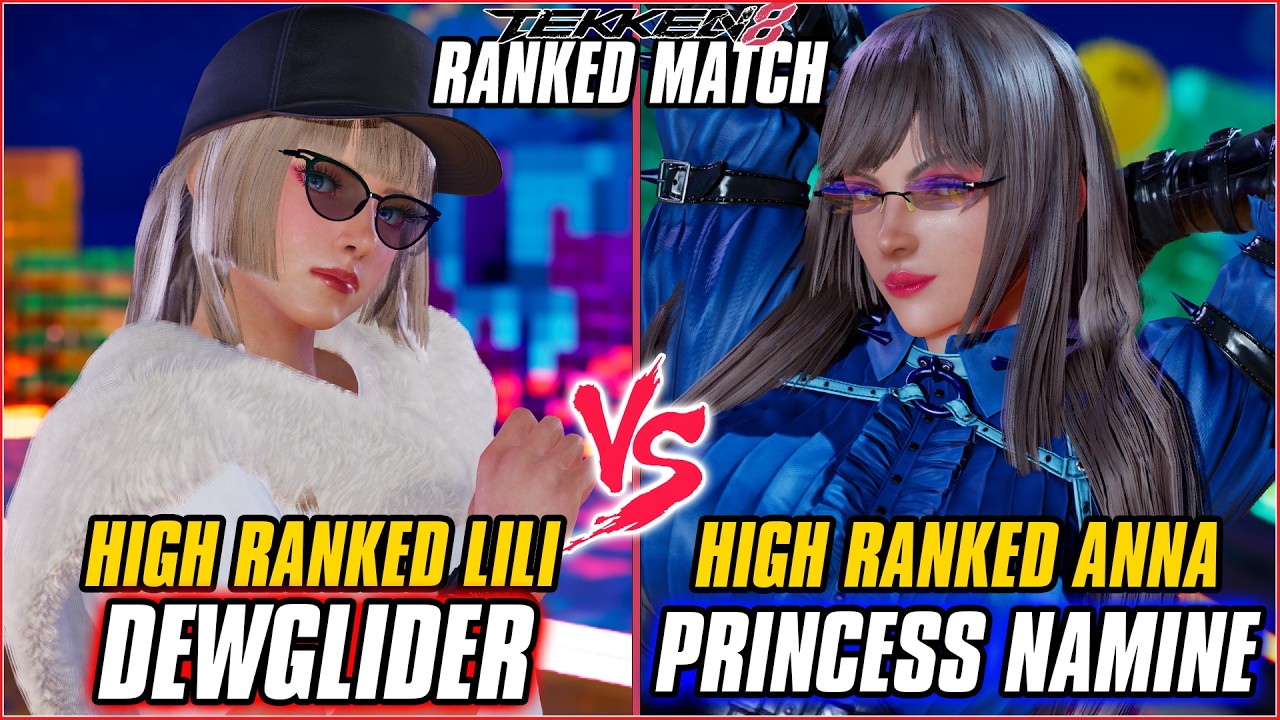 TEKKEN 8 ▰ DEWGLIDER (Lili) vs PRINCESS NAMINE (Anna) ▰ T8 RANKED GAMEPLAY