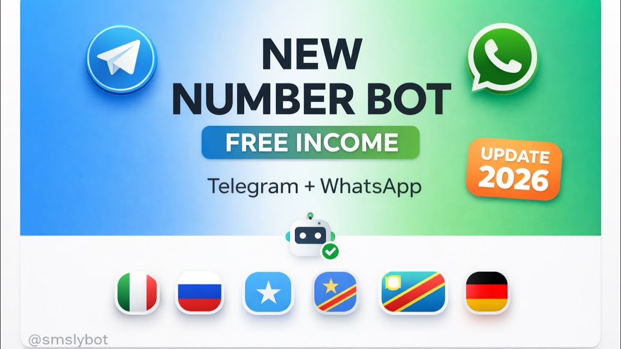 Italy Russia Somalia Congo Germany Number Bot @smslybot  ✅ Telegram+WhatsApp | WhatsApp Checker
