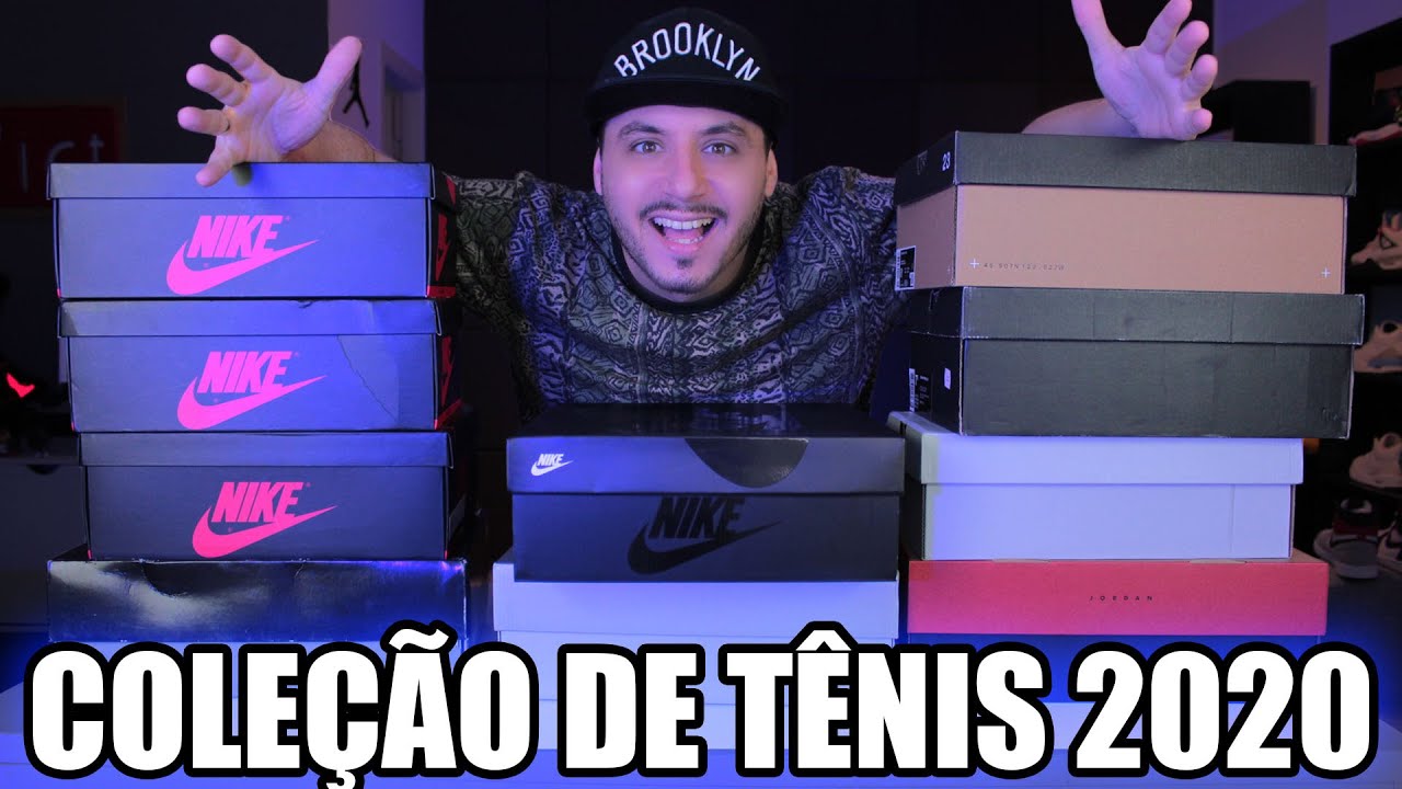 MINHA COLEÇÃO de TÊNIS | Compras Recentes