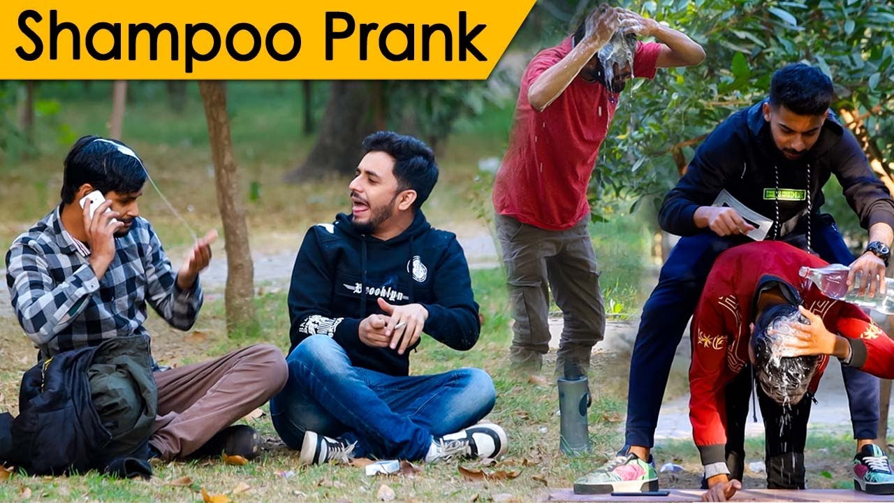 Shampoo Prank With a Twist @CrazyPrankTV