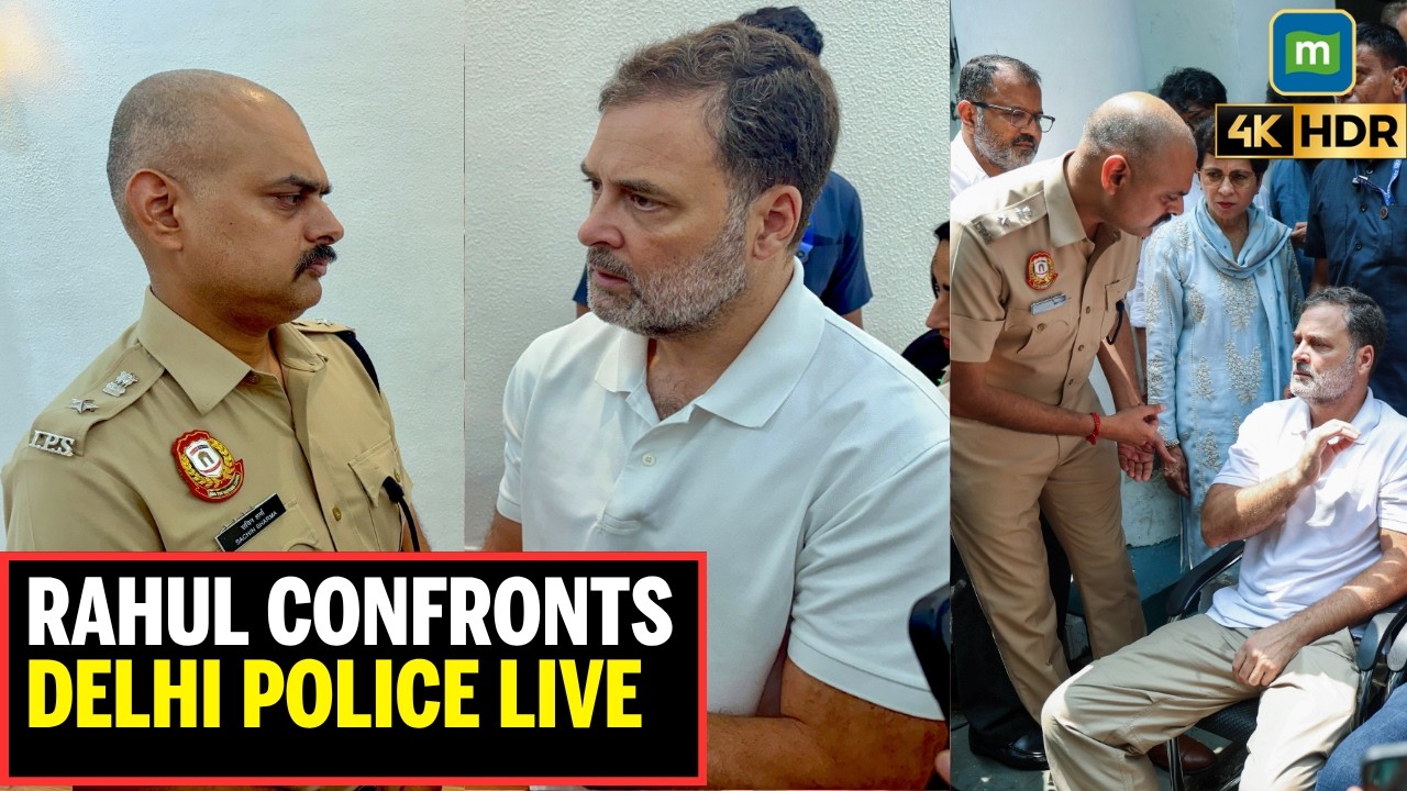 RAHUL GANDHI LIVE: CONGRESS Demands FIR Against Delhi Police | Priyanka Gandhi | Delhi Protest