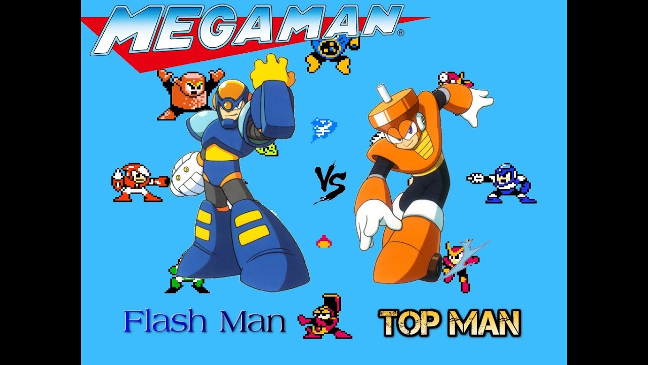 Mega Man: Day In The Limelight 2 - Top Man Stage