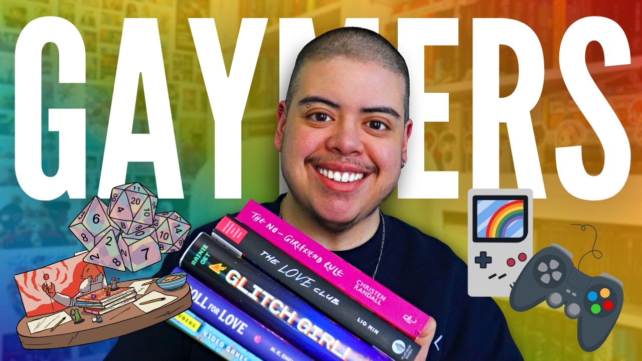 15 Nerdy Book Recs for Gay-mers 🎮🎲🌈