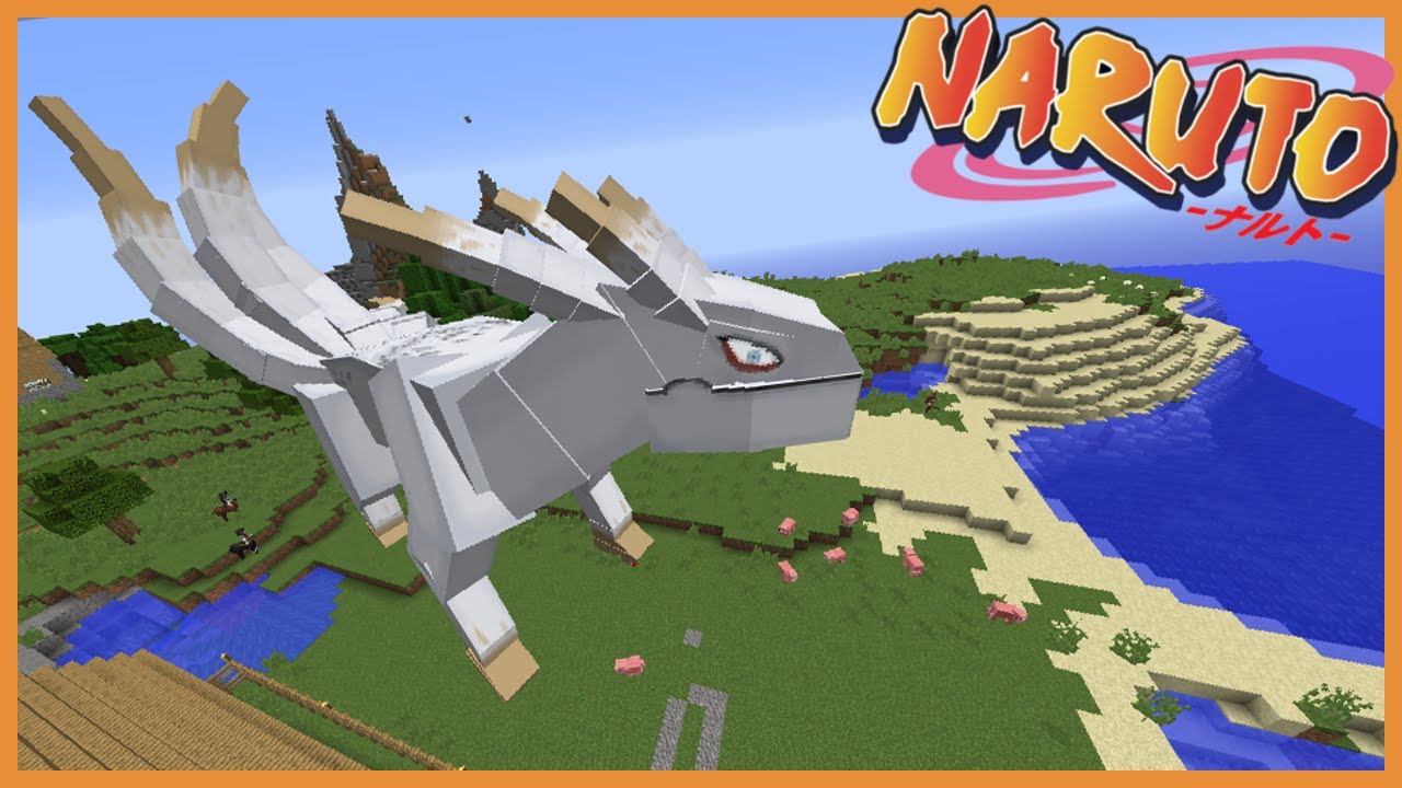 TRACKED DOWN A TAILED BEAST! Minecraft Naruto Mod Episode 56
