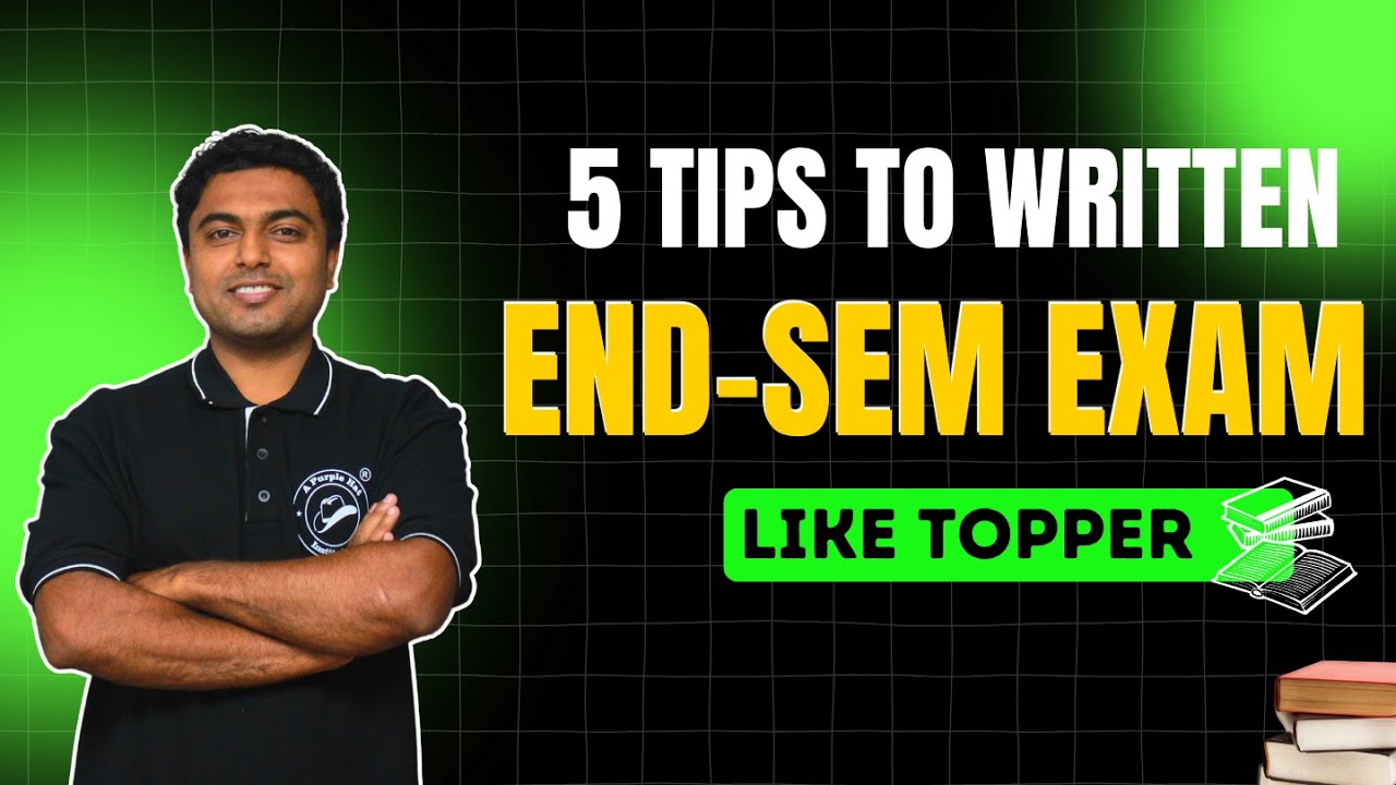 5 Tips to Written End-sem Exam Like Topper | You Can Do Now | #sppuexam #engineering #sppu