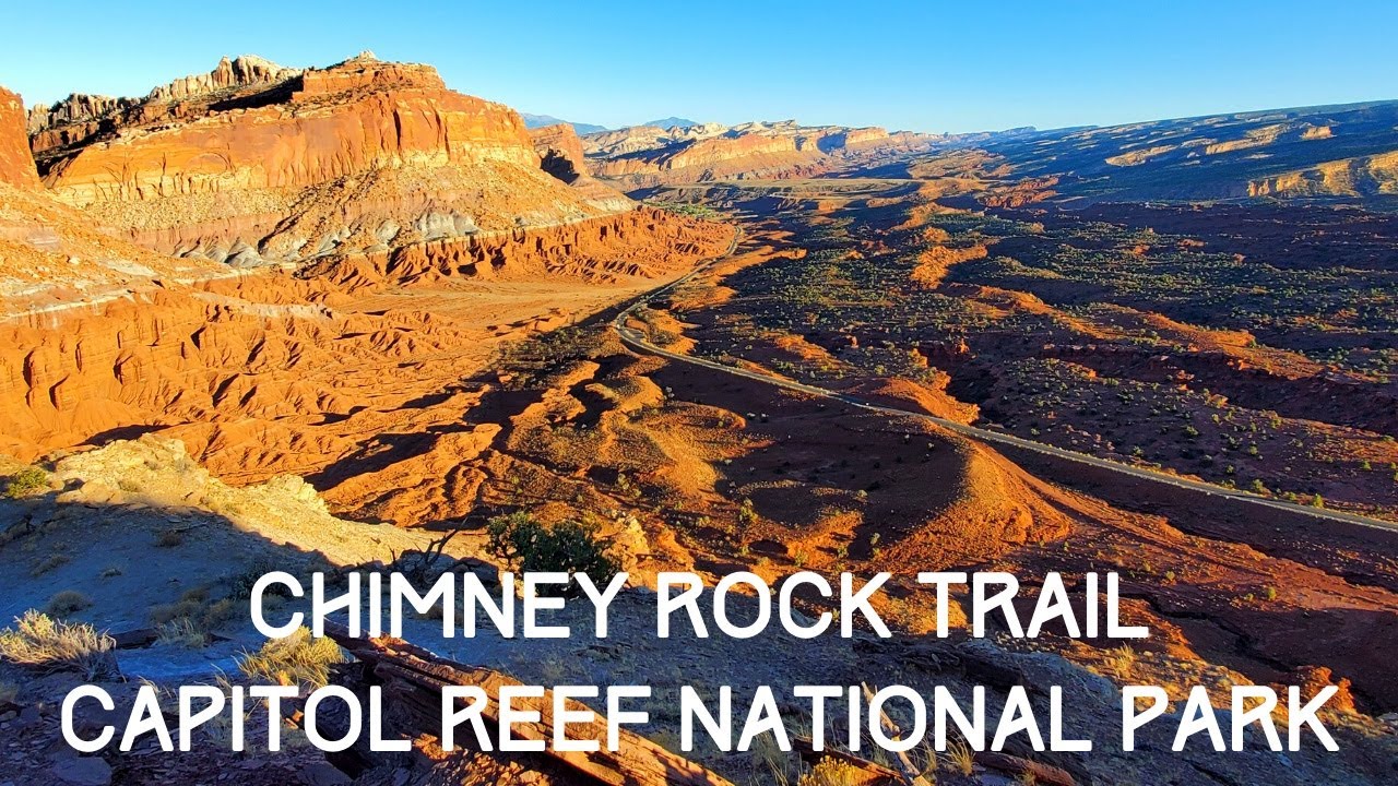 CHIMNEY ROCK TRAIL CAPITOL REEF NATIONAL PARK