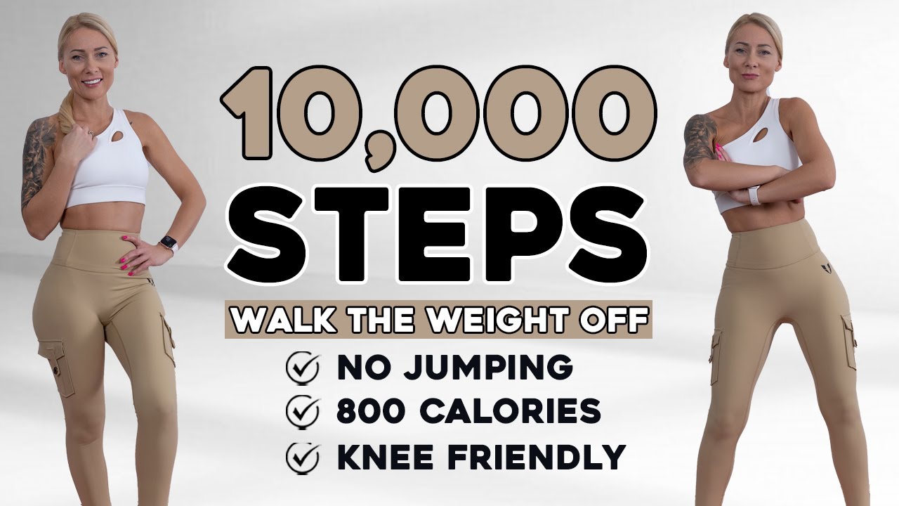 🔥10000 STEPS WALKING WORKOUT🔥 10K Steps Challenge🔥 1 Hour Fat🔥 Burning Endurance Knee Friendly🔥