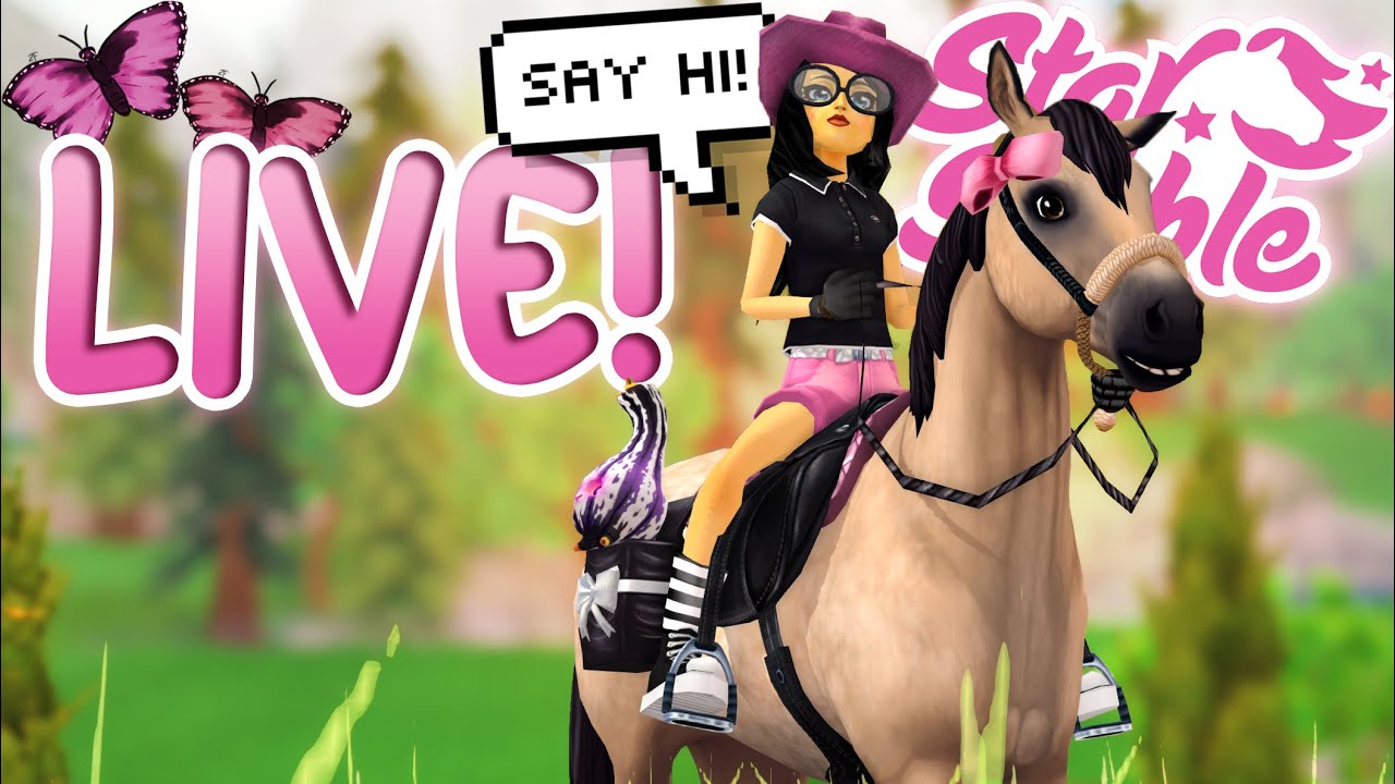 Trying New Training Route! (first weekly stream!!) 🔴 -  Star Stable Livestream