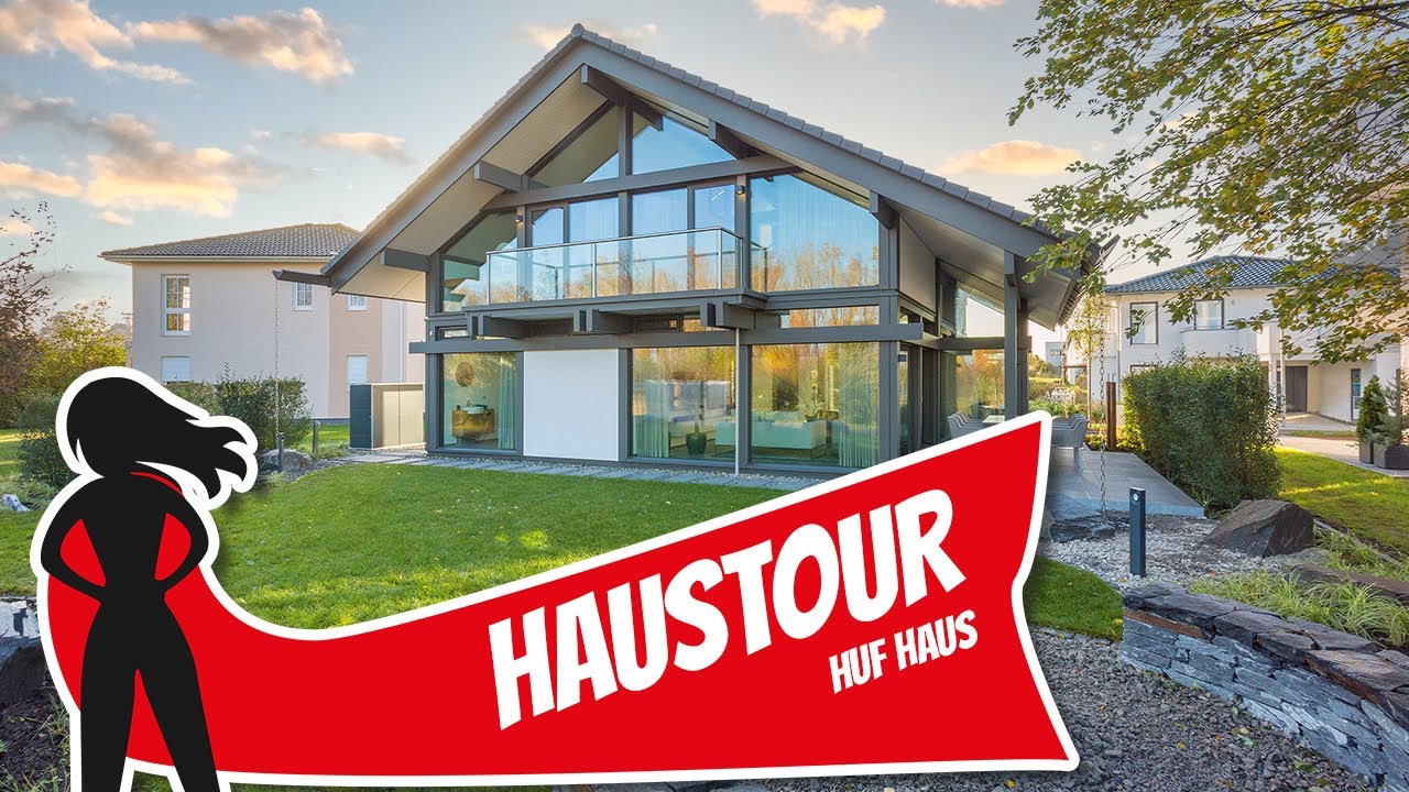 LUXUS VILLA TOUR - Architektenhaus von HUF HAUS | Hausbau Helden