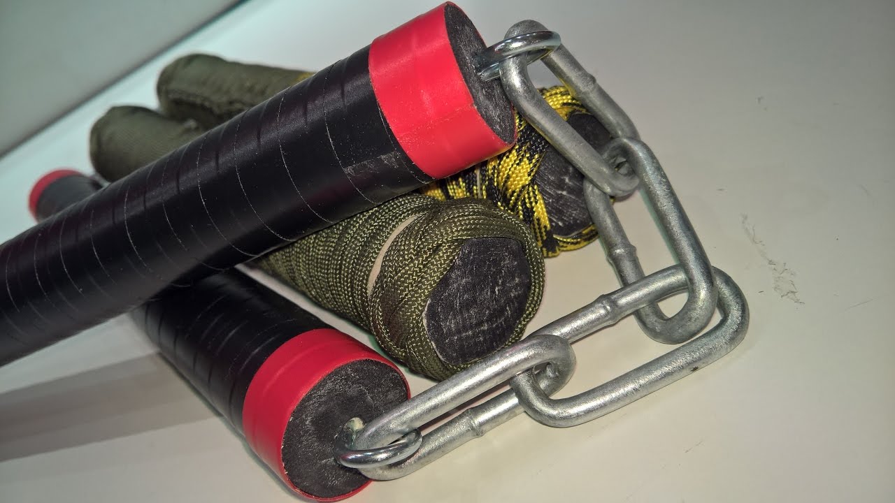 How to make Nunchucks For The Ninjas out there