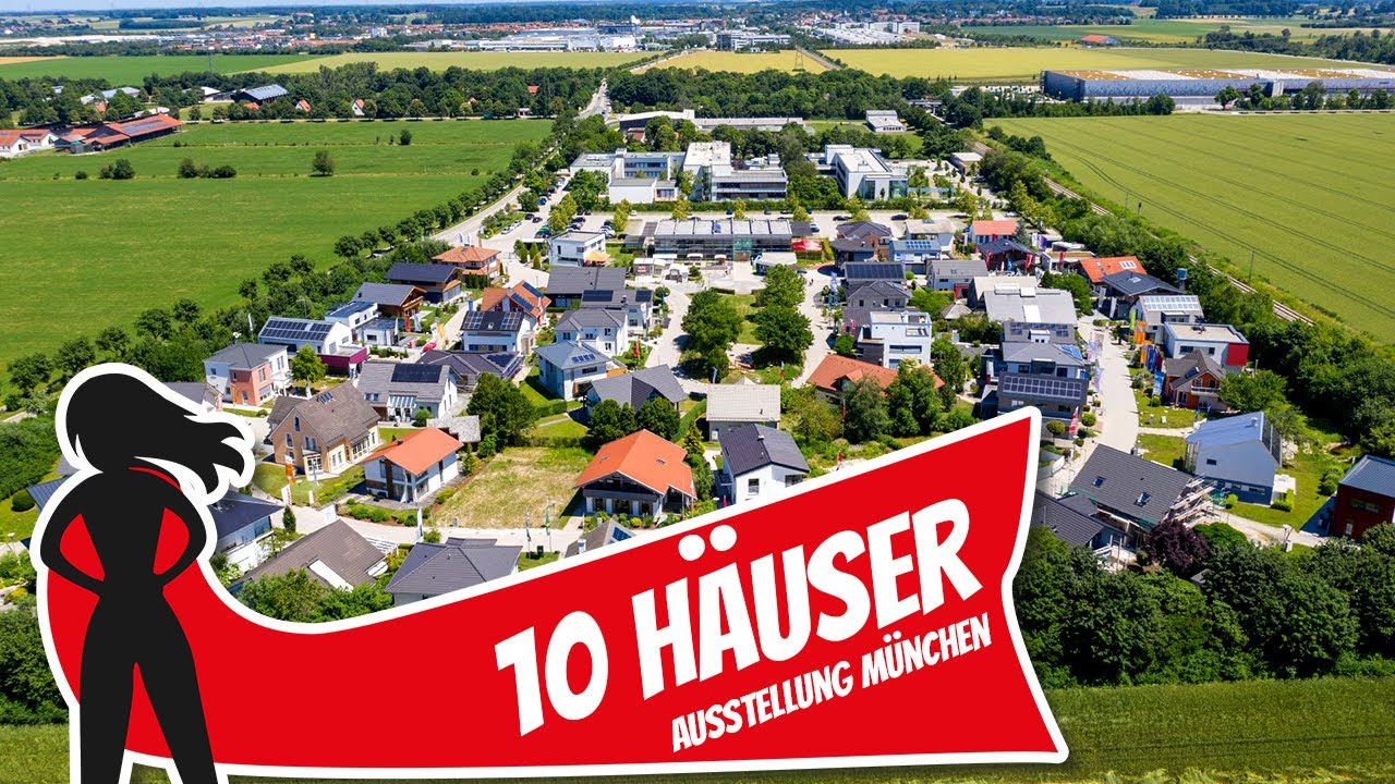 Top 10 Fertighäuser im Musterhauspark Bauzentrum Poing bei München | Hausbau Helden