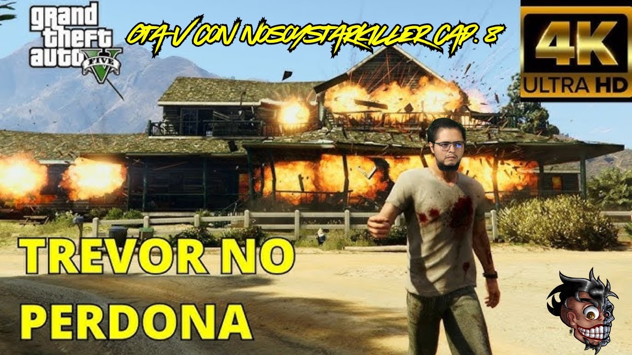 🩸 MASACRE EN LA GRANJA Y EL VIEJO TRAIDOR | GTA V 4K RTX Cap. 8 Con NoSoyStarkiller