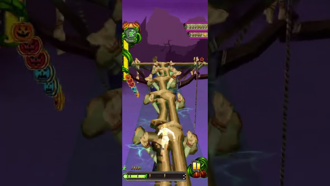 The Halloween spirit is here! Global Challenge Temple run 2