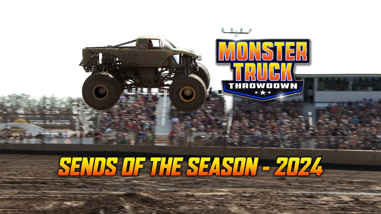 Sends of the Season - 2024 Monster Truck Throwdown BIG AIR!