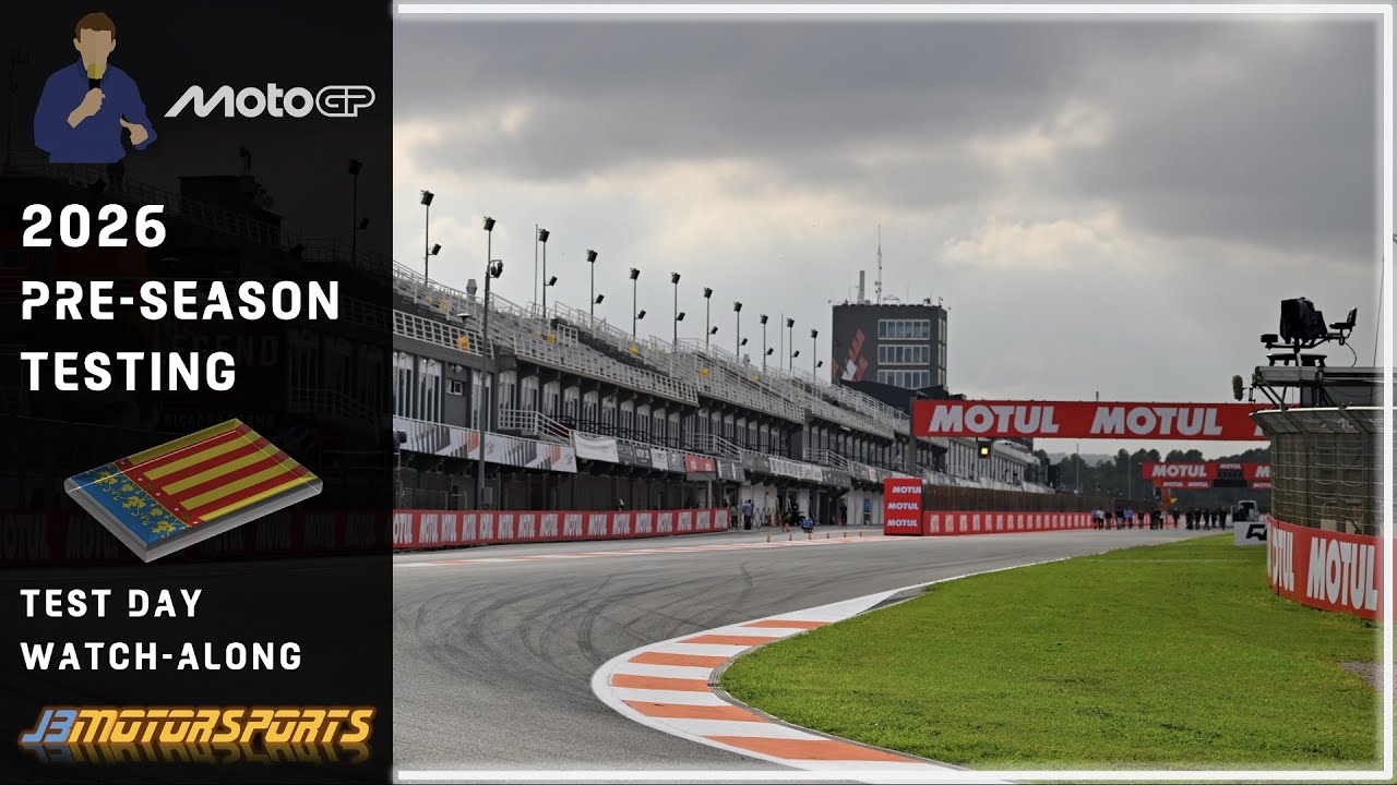 🔴  MotoGP | 2026 | Pre-Season Testing | #ValenciaTest | JBMotorsports | Test Day Watch-Along