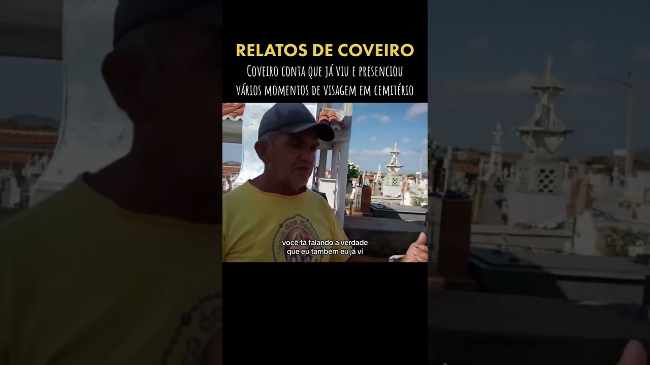 Relato de Coveiro #medo #assombroso #cemit&eacute;rio #misterio #paranormal #cemit&eacute;rio