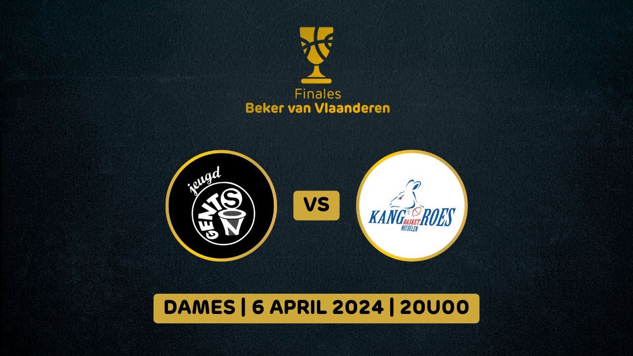 Finale #BVV2024 Dames: Amon Jeugd Gentson vs. Kangoeroes Basket Mechelen B