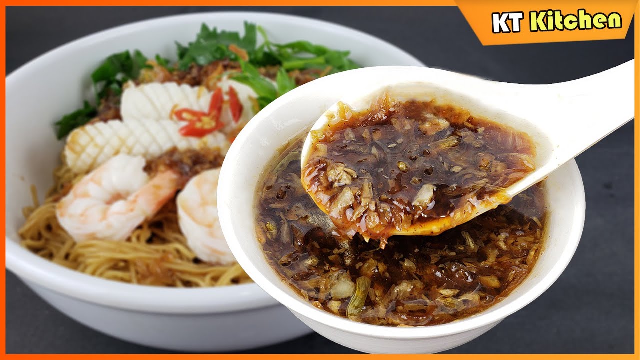 NƯỚC SỐT Hủ Tiếu Mì Khô Mỹ Tho - Cách Luộc Mực Sao cho Giòn Không Bị Dai - Trụng Mì Không Bị Nhão