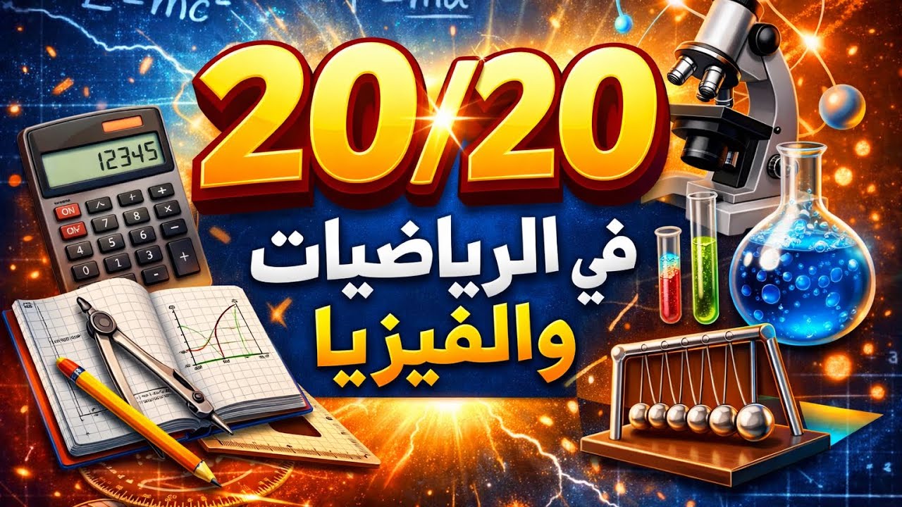 🔴كيفاش تدي العلامة الكاملة🔥 في الرياضيات والفيزيا في ما تبقى للباك💪|الاسرار لي واحد ماقالهم لك