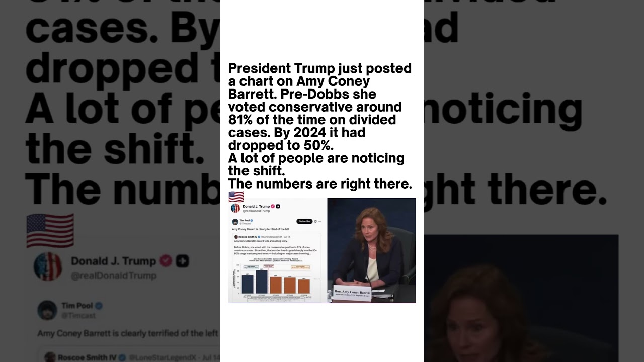 Amy Coney Barrett Voting Record Debate 🇺🇸