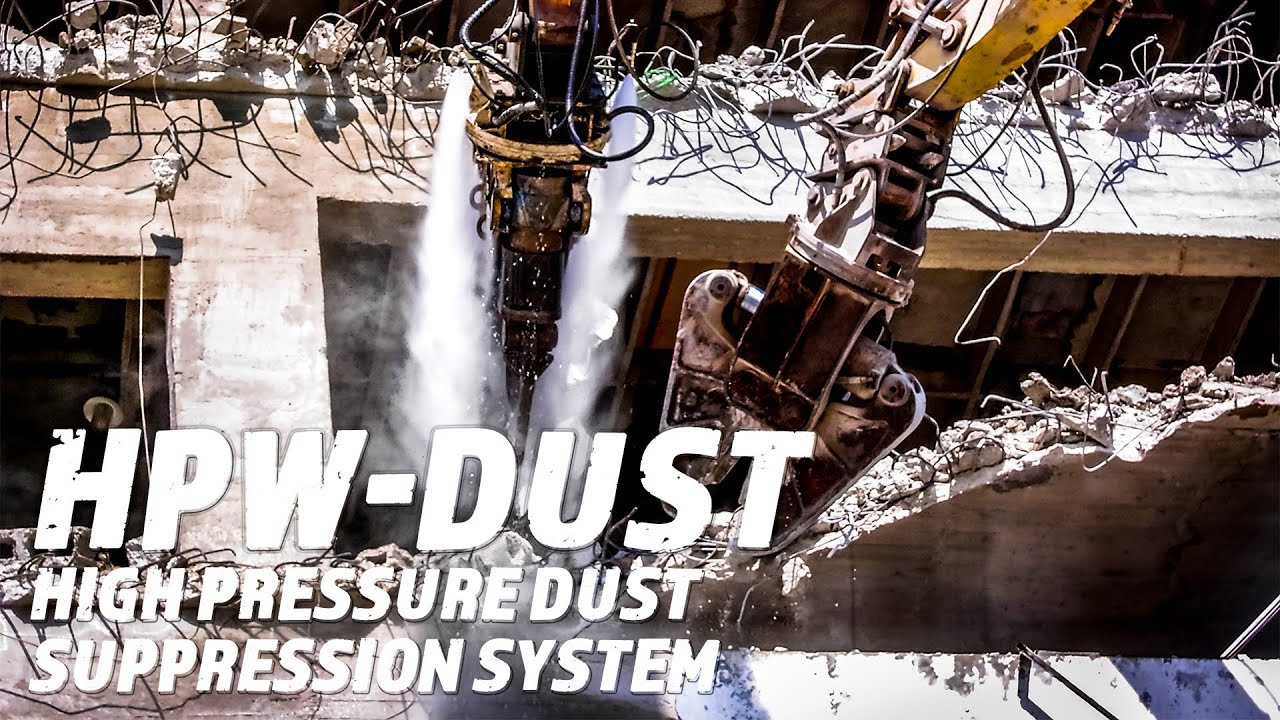 HPW-DUST High Pressure Dust Suppression System with Installation ready Kits