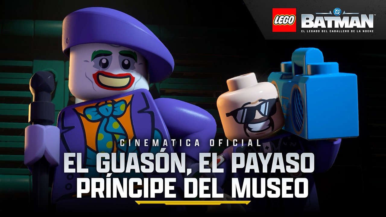 LEGO&reg; Batman&trade;: El legado del Caballero Oscuro - &ldquo;Guas&oacute;n, el payaso pr&iacute;ncipe del museo&rdquo; Cinem&aacute;tica