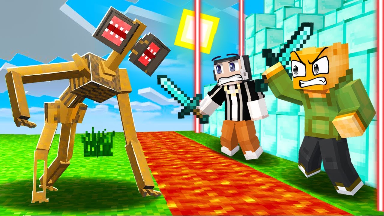 Siren Head VS Security House - Minecraft