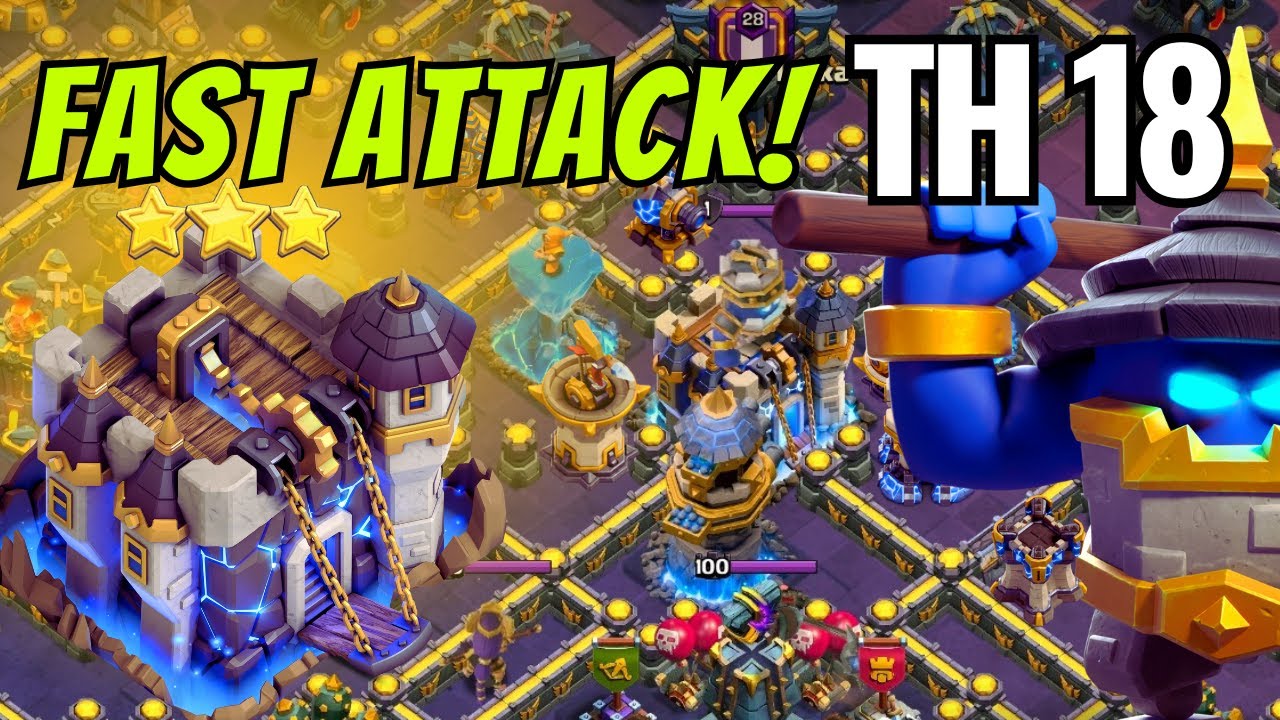 TH18 War Mastery: Two Ways to Dominate TH18: Blaze & Rampage Attacks