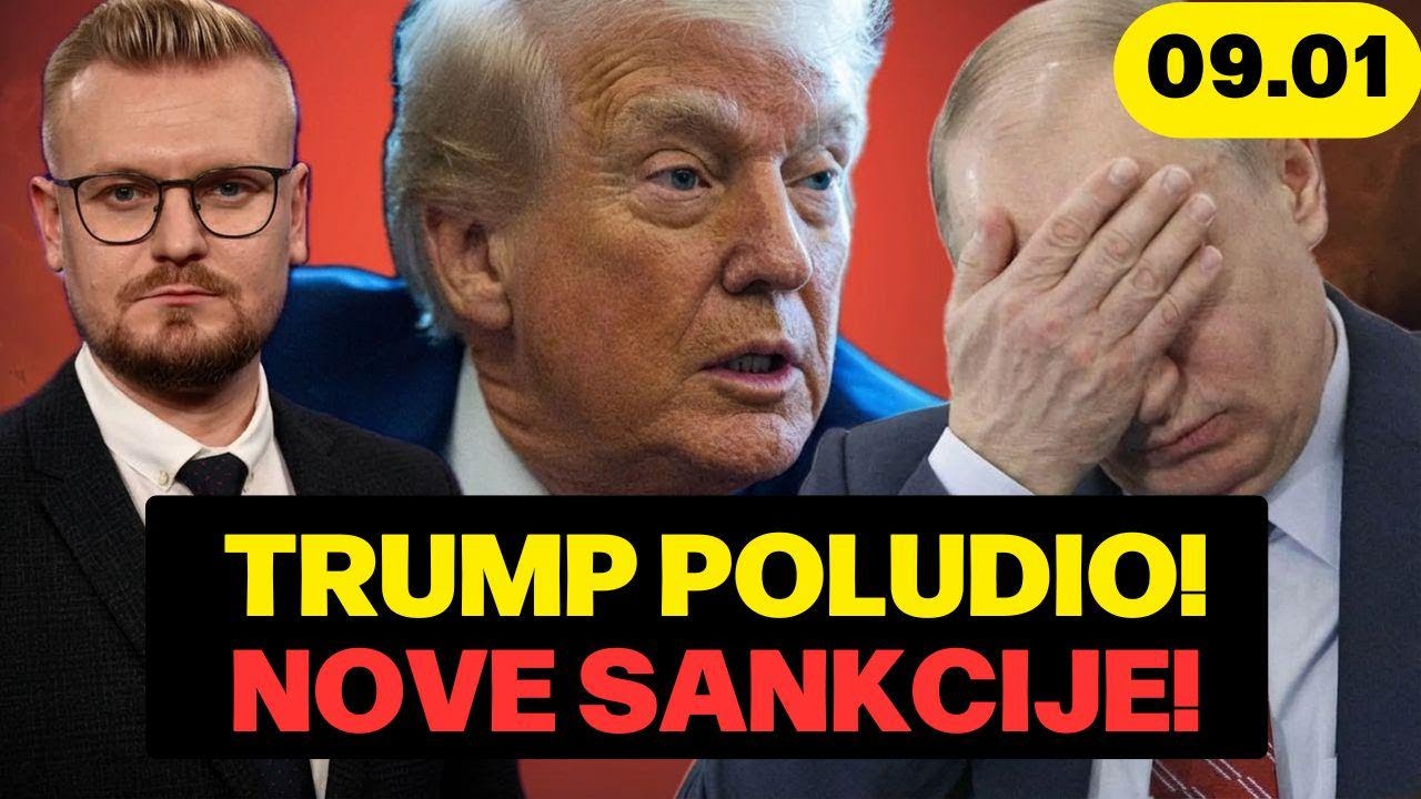 Trump uveo nove sankcije Rusiji! Cijena nafte naglo pala?