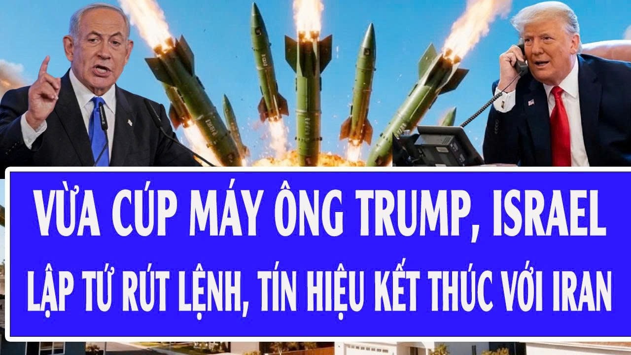 Trực tiếp Mỹ - Iran 20/3: Vừa cúp máy ông Trump, Israel lập tứ rút lệnh, tín hiệu kết thúc với Iran