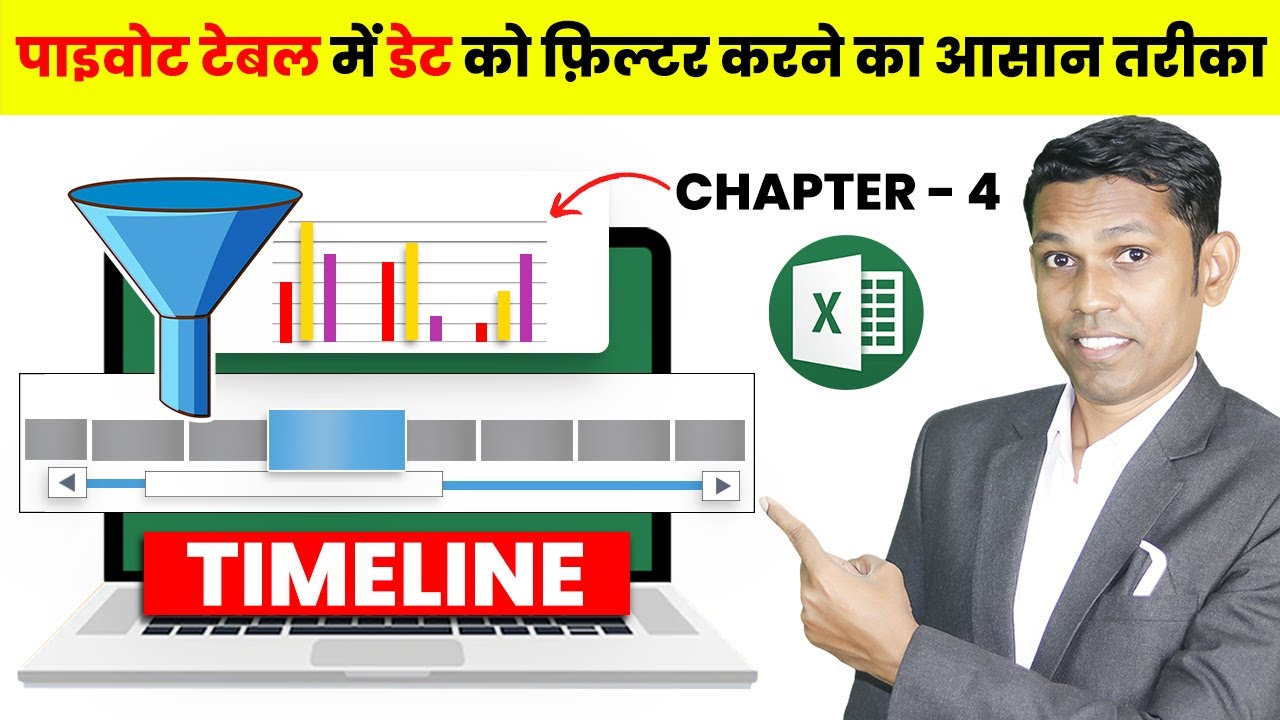 How to add timeline for pivot table Data | Pivot Table Series - Part - 4