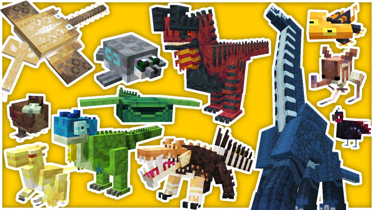 Unusual Prehistory 2 (1.20.1) Minecraft Mod Review