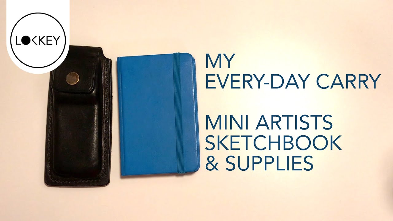 Mini Sketchbook & Pencils / my everyday sketching kit