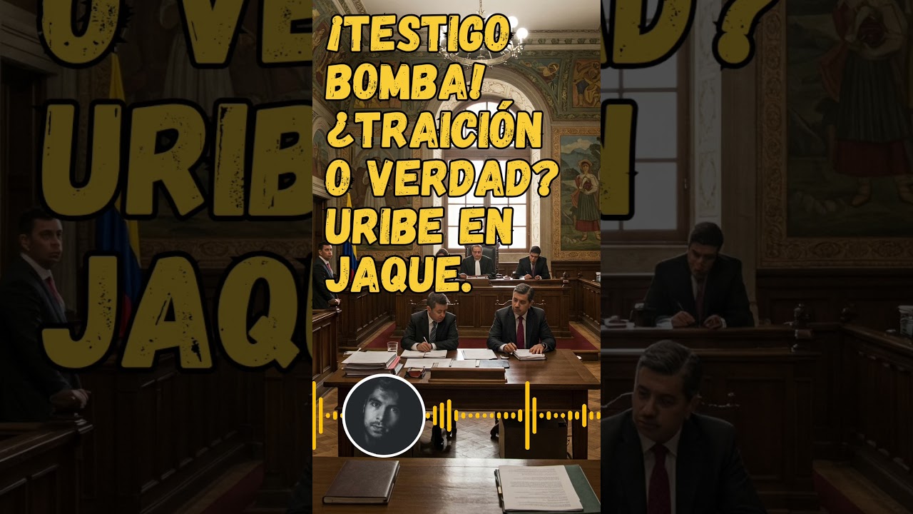 Testigo BOMBA! ¿Traición o Verdad? Uribe en Jaque. 💥 