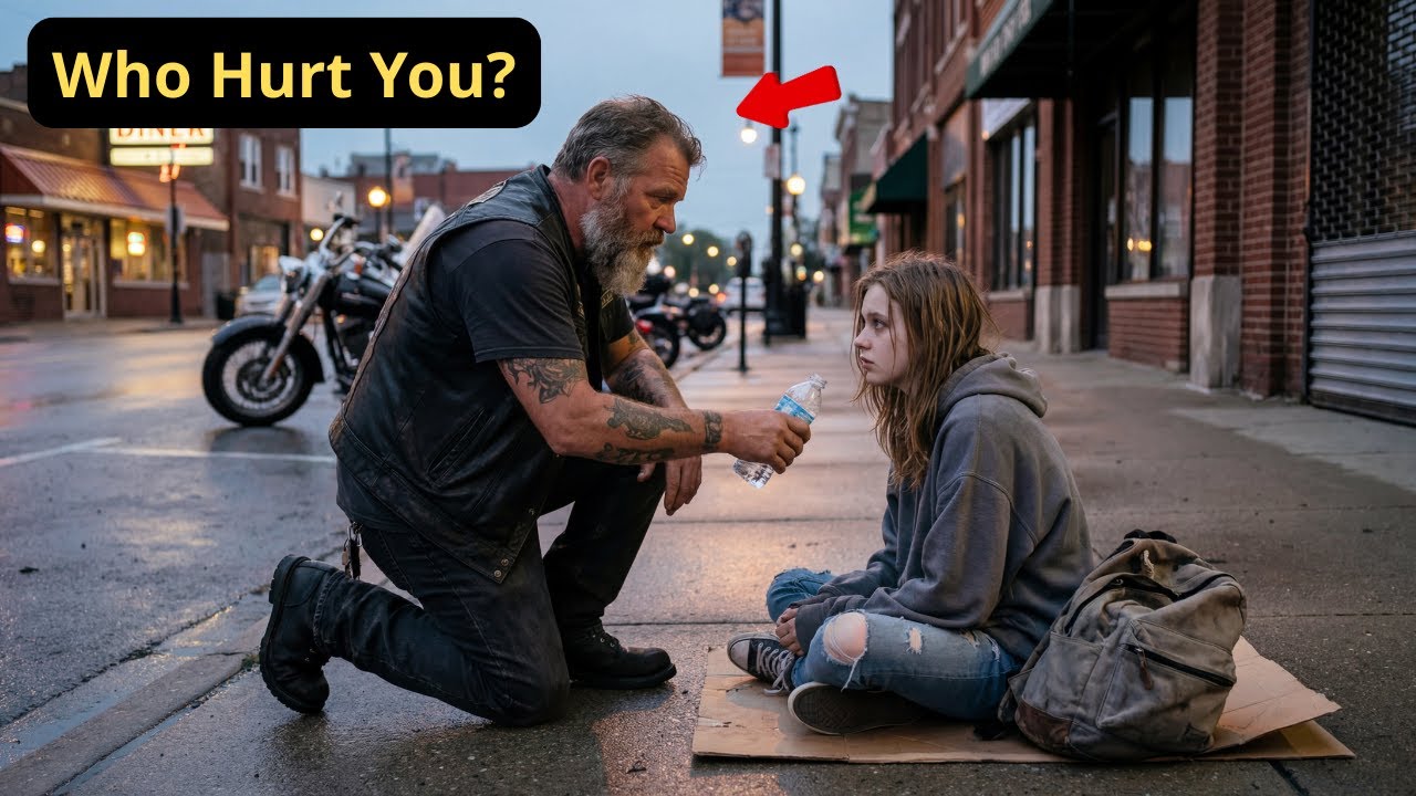 Homeless Girl Collapsed Before A Hells Angel—He Saw Bruises And Asked, “Who Hurt You?”