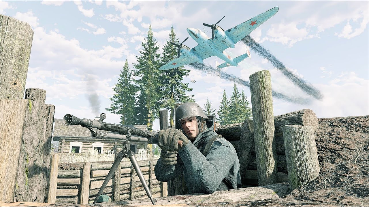 Enlisted Gameplay - Germany vs Soviet Union - Vysokovo Village - Battle For Moscow