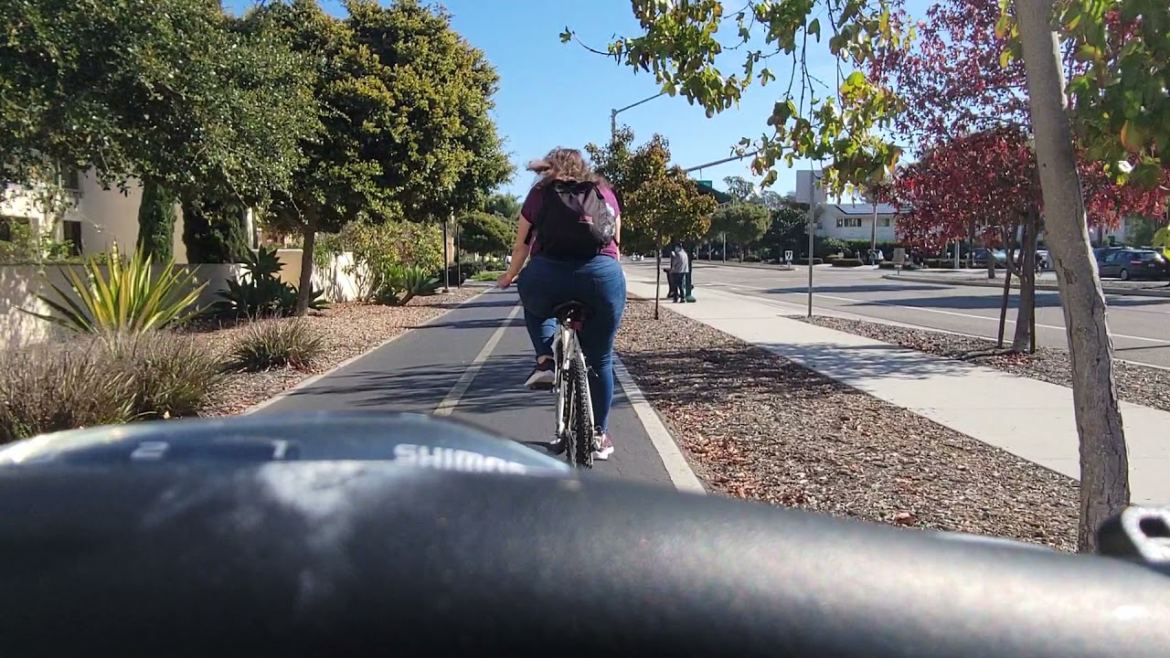 UCSB / From Sierra Madre Village to University Center, by bike