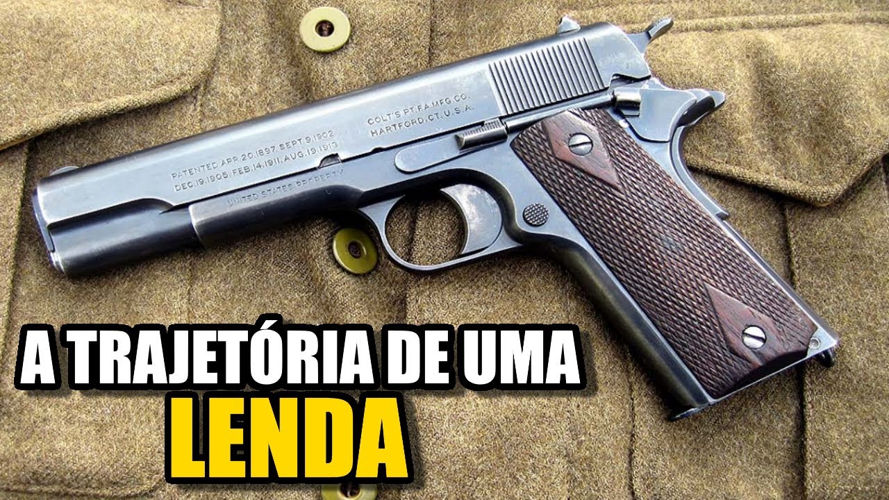 Pistola Colt 1911: Por que ela NUNCA fica obsoleta?