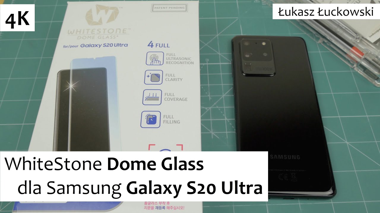 WhiteStone Dome Glass dla Samsung Galaxy S20 Ultra | Montaż, Wrażenia