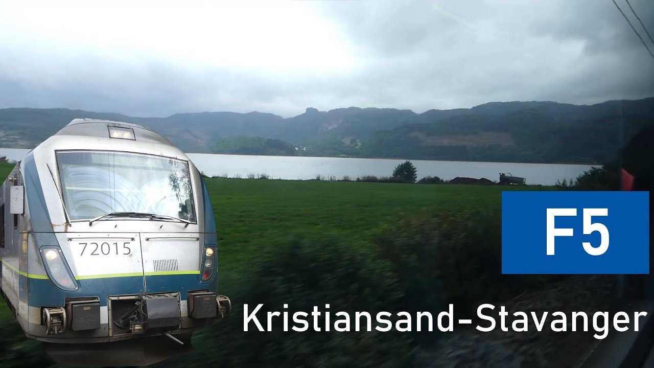 Der außerplanmäßige Regionalzug: Mitfahrt im F5 von Kristiansand nach Stavanger