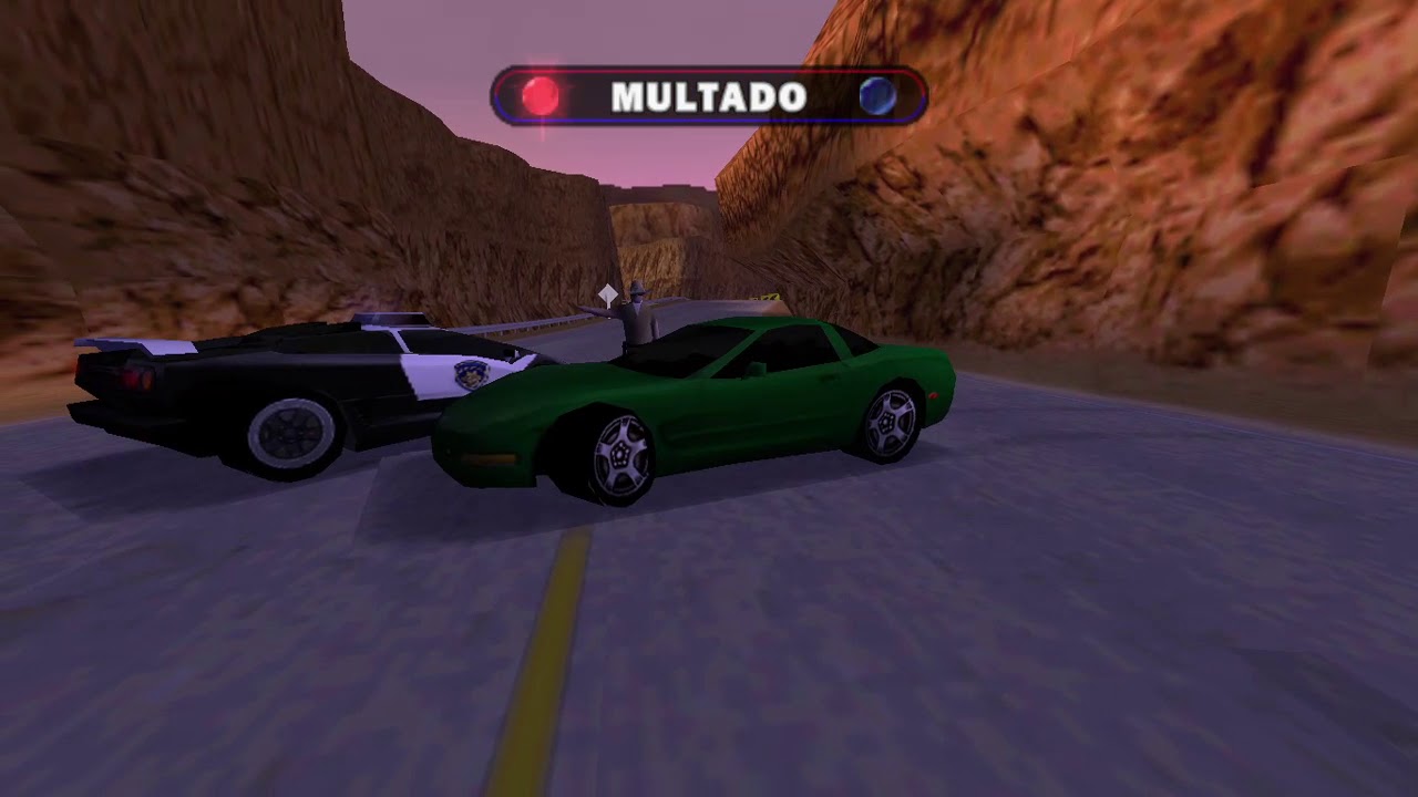 Need For Speed 3: Hot Pursuit (PC) Lost Canyons (Persecución) Español