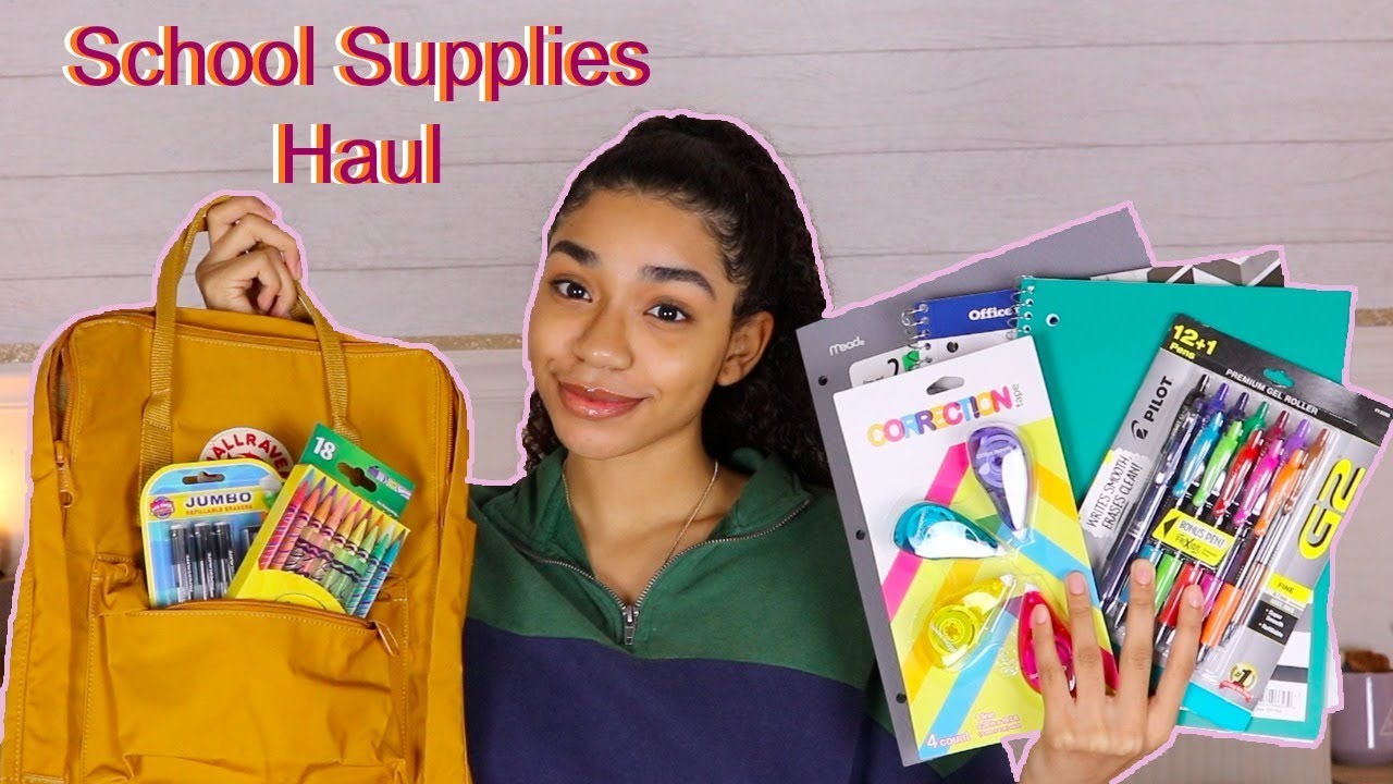 My Back To School Supplies Haul *2019