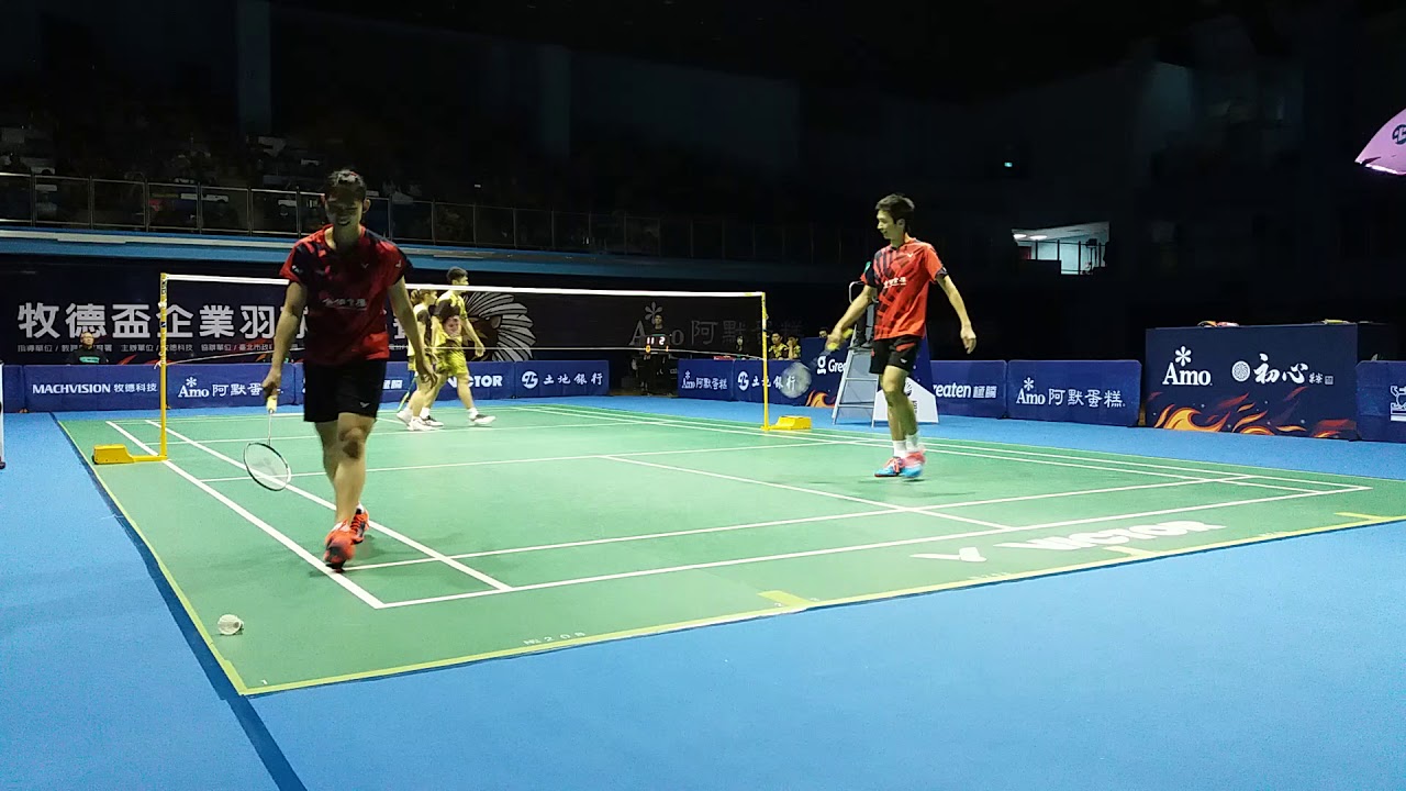 專業組冠軍賽 張課琦/程琪雅(土銀)vs 薛軒億/胡綾芳(合庫)2019牧德盃羽球賽