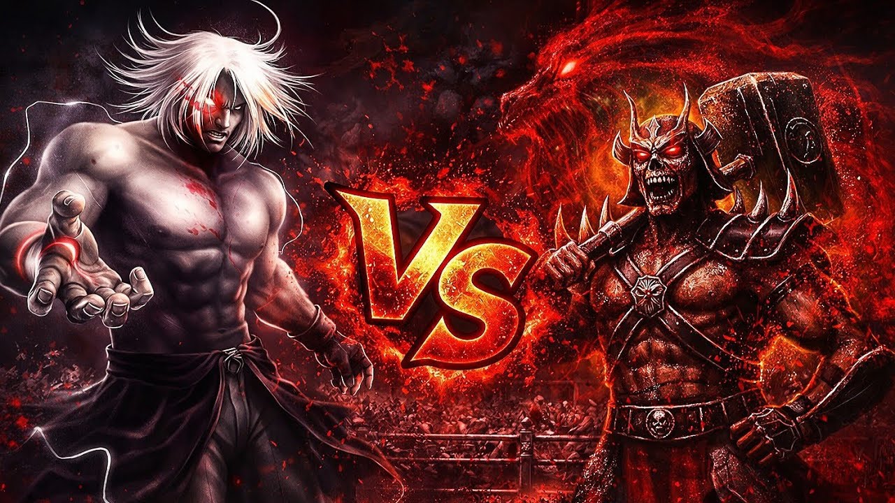 [ KOF Mugen ] Omega Rugal Y vs Evil Shao kahn Epic Fight Full Battle 