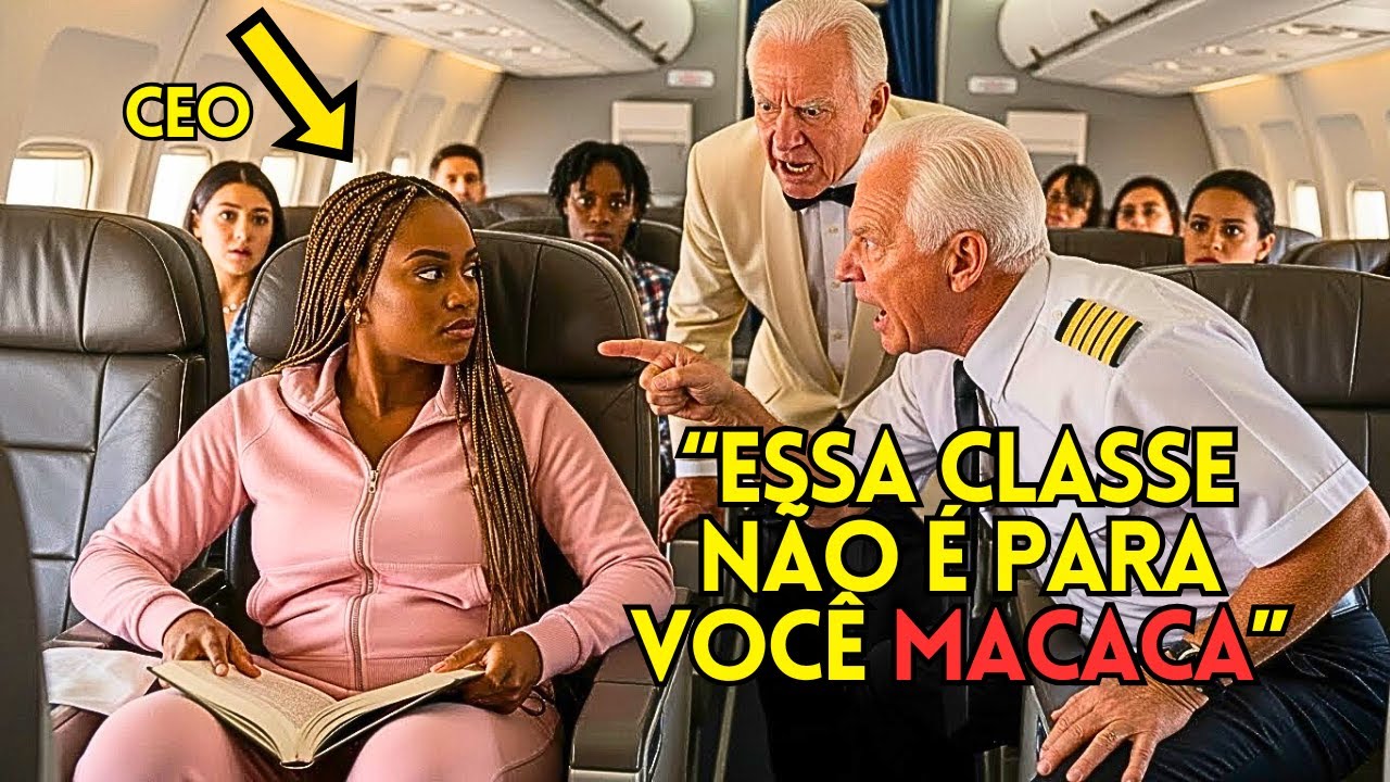 Piloto mandou mulher negra trocar de assento — sem saber que ela era a bilionária dona do avião