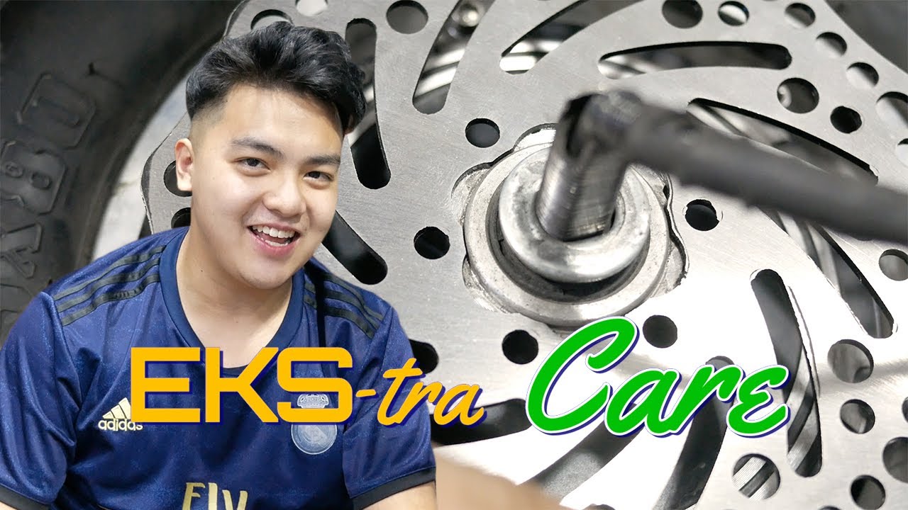 ELECTRIC SCOOTER BRAKE DISC ROTOR REPLACEMENT | EKS-tra Care Electric Scooter Maintenance Episode 3