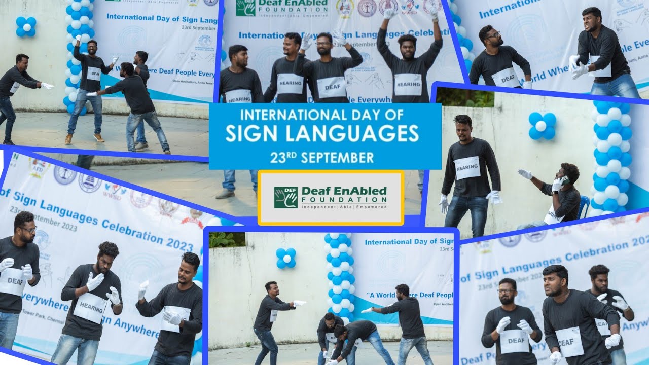 DEAF VS HEARING| INTERNATIONAL DAY OF SIGN LANGUAGES | DRAMA  @deafenabledfoundation1117 #deaf