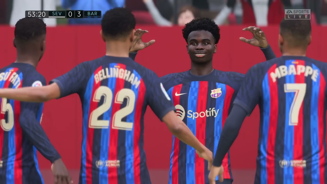 #24 FIFA 23 Barcelona  Sevilla