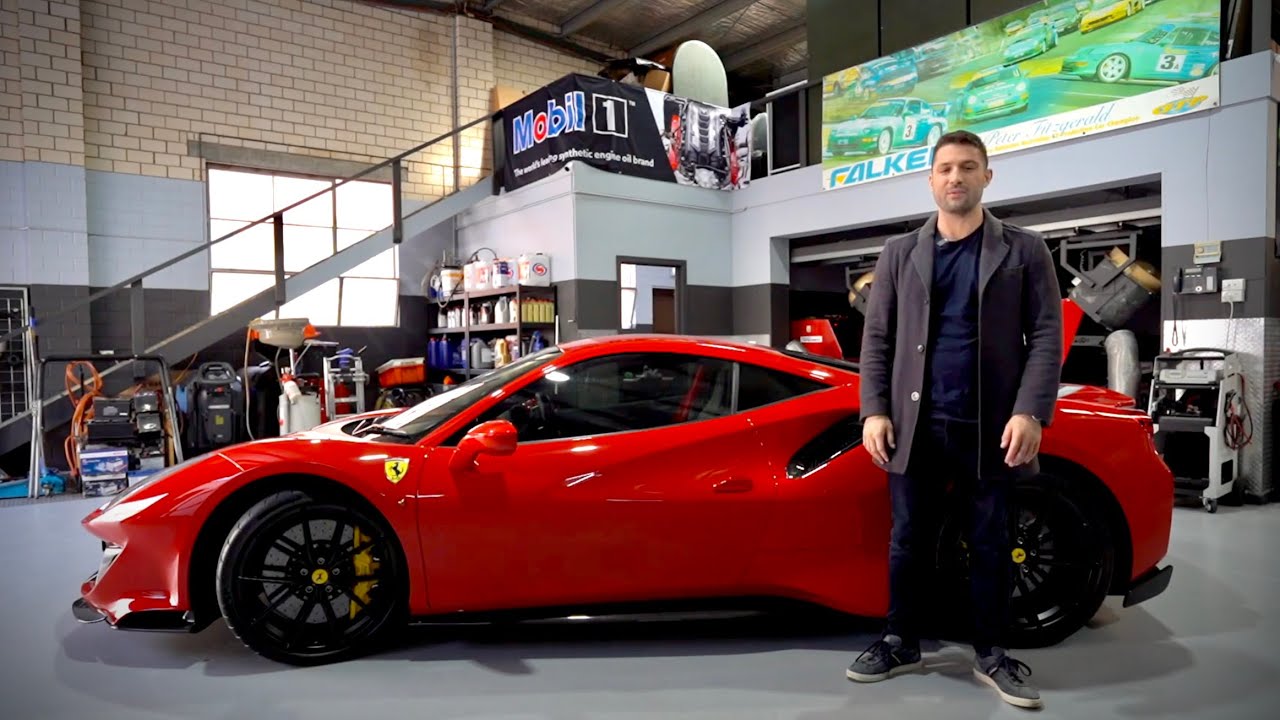 Доработка Ferrari Pista моего друга до 800 л.с. (выхлопная система Kline из инконеля)